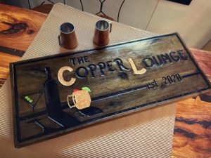 Rustic Wood Home Sign