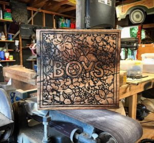 Custom Business Wood Panel