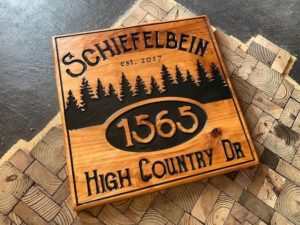 Personalized Business Address Signs