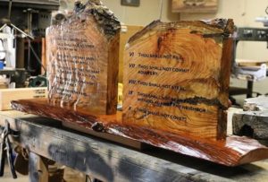 Personalized Ten Commandments Gift