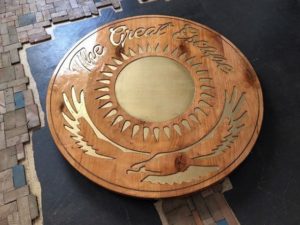 Pecan Wood Sign