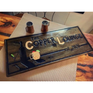 Home Bar Sign