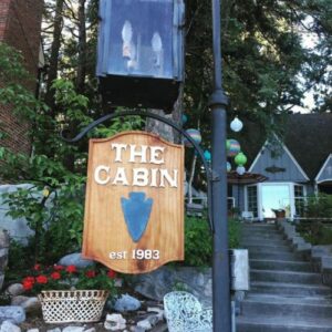 Custom Shape Cabin Sign with Multiple Colors