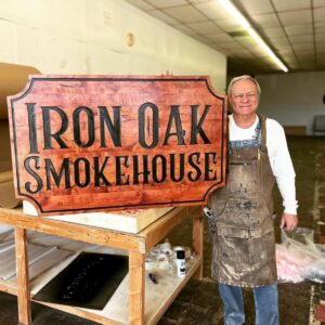 Rustic Barbecue Sign