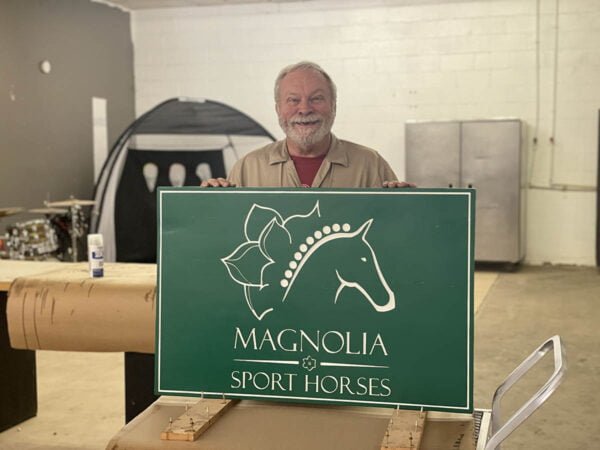 Full Color Horse Stall Sign