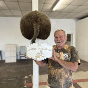 Full Color Tack Shed Sign