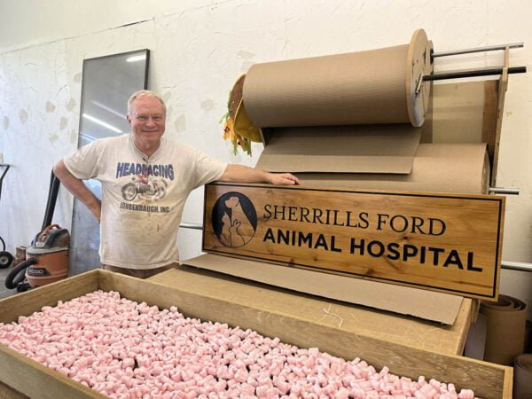 Large Animal Hospital Business Sign